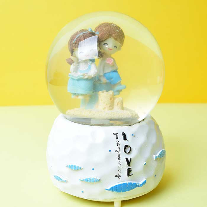 You are my love only Snow Globe (L)