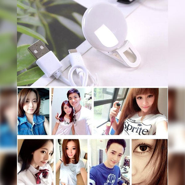 Soft White Rechargeable Selfie Light