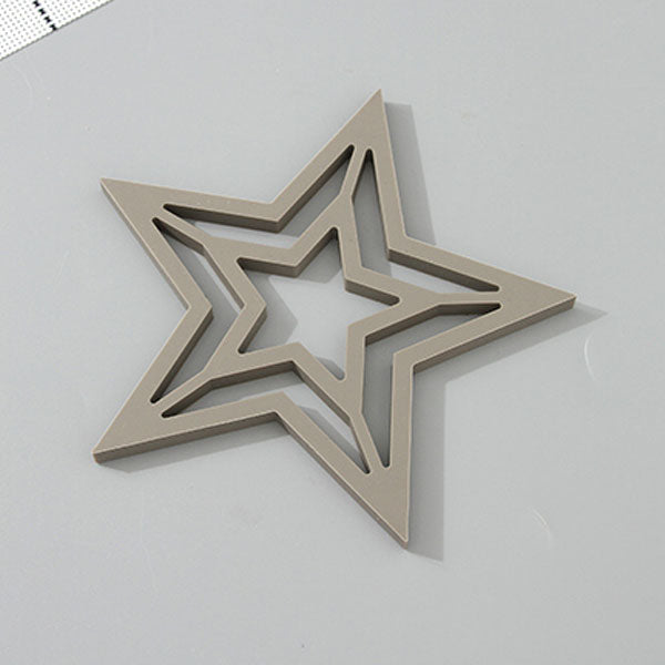 Star-Shaped Design Silicone Mat (Price For 1 Piece)