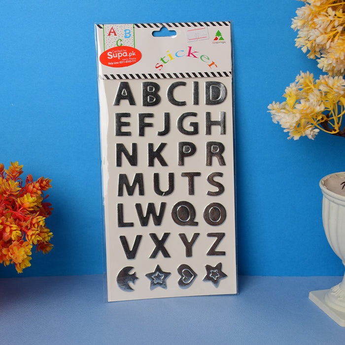 123 Numbers & ABC Alphabet Stickers
