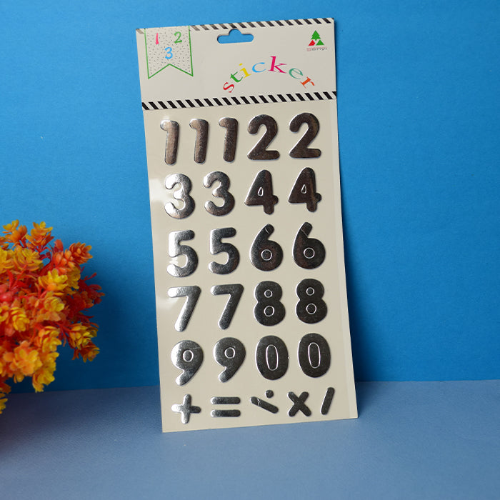 123 Numbers & ABC Alphabet Stickers