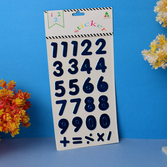 123 Numbers & ABC Alphabet Stickers