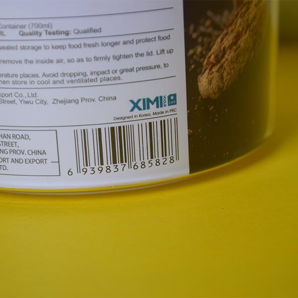 FOOD STORAGE CONTAINER - Airtight and leakproof - Volume 700ml