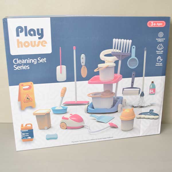 Kids Cleaning Mini Set | Cleaning Set Educational Toys, 24 pcs