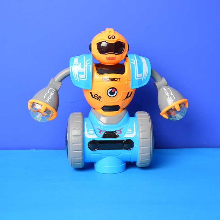 Battle Light Robots Toy - Cool LED Light, Mini Smart Toy for 3 4 5 6 Year Old Birthday Gift