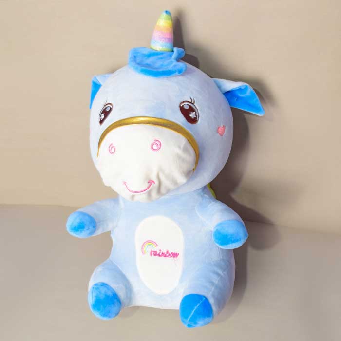 Unicorn Plush Doll Cute Filled Pony Doll | Baby Sleeping Pillow Children Bedroom Decoration Toy