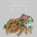 Waterwheel Villa Jigsaw Puzzle (ZM-304)
