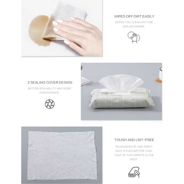 Kitchen Cleansing Wet Wipes (45 Sheets)