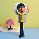 BLACK ZIBA DOLL BRUSH