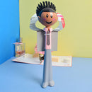 GREY ZIBA DOLL BRUSH