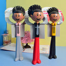 GREY ZIBA DOLL BRUSH