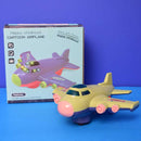 Fun Model Children's Toy Airplane Music Kid Toy Plane-With Lights (Multi Colour)