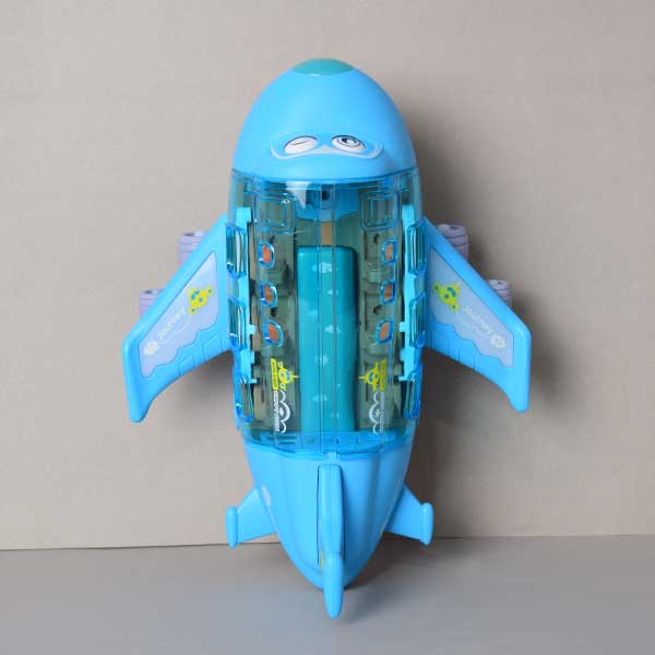 Cute Passenger Aircraft Simulation Model |Music Light Electric Toy Airplane