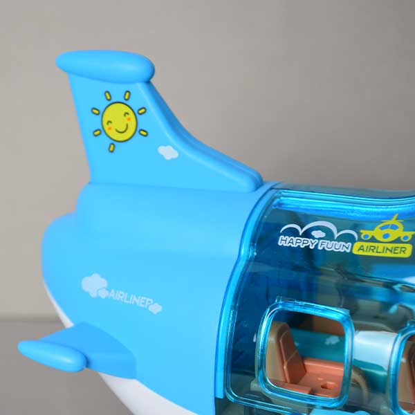 Cute Passenger Aircraft Simulation Model |Music Light Electric Toy Airplane