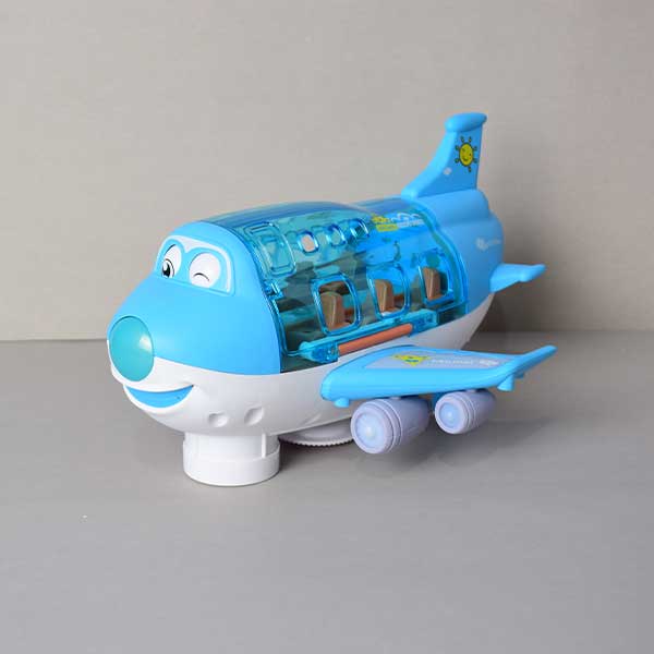 Cute Passenger Aircraft Simulation Model |Music Light Electric Toy Airplane