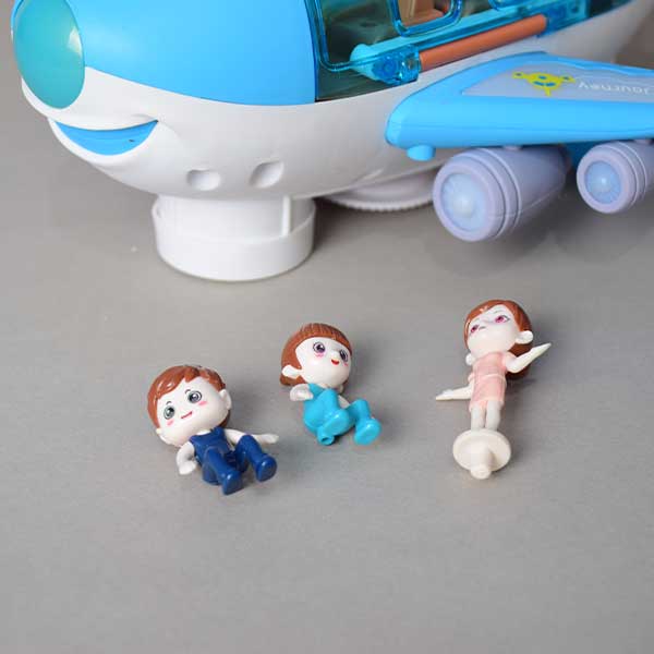 Cute Passenger Aircraft Simulation Model |Music Light Electric Toy Airplane