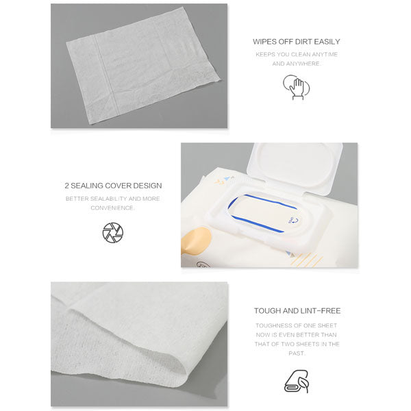 Baby Wipes for Hand & Mouth (80 Sheets)