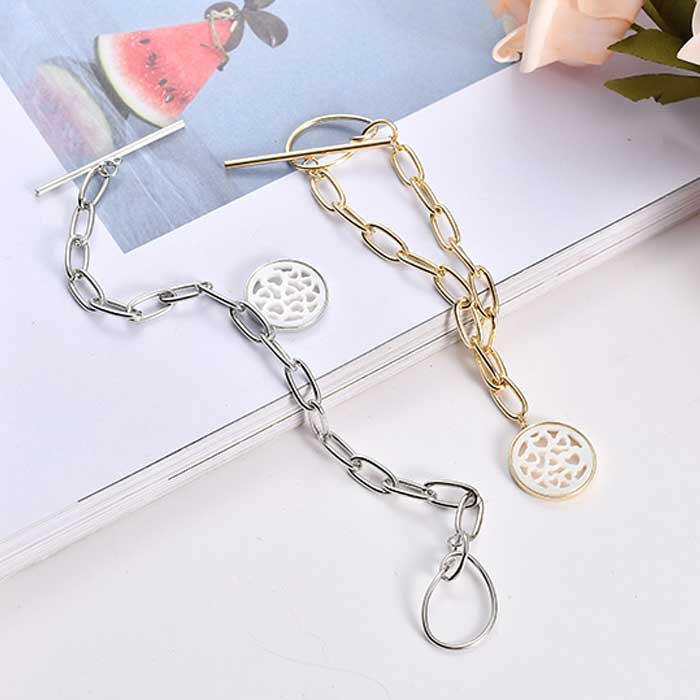 Nordic Fashion Round Seashell Bracelet With Good Material
