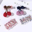 Cherry Hair Clip Set