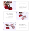 Cherry Hair Clip Set