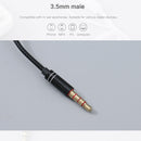 Nordic Style Vogue Metal Earphones-UE100 (Night Black)