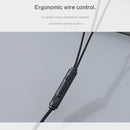 Nordic Style Vogue Metal Earphones-UE100 (Night Black)