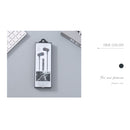 Nordic Style Vogue Metal Earphones-UE100 (Night Black)