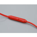 Chocolate Candy Color Wired Earphones With Volume Control (Red)