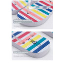 Coloured Stripes Flip Flop Sandals for Children