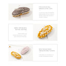 Braided Yarn Hair Clips 