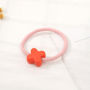Lovely Four Leaf Clover Charm Hair Tie For Children
