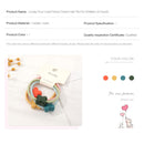 Lovely Four Leaf Clover Charm Hair Tie For Children