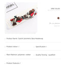 Stylish Geometric Bow Headwrap