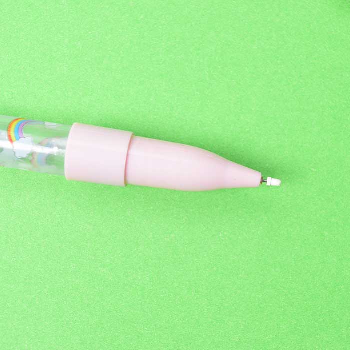 Rainbow Color Unicorn Glitter Gel Pen Fairy Stick Pen Drift Sand Glitter Crystal Pen Novelty Stationery For Kids