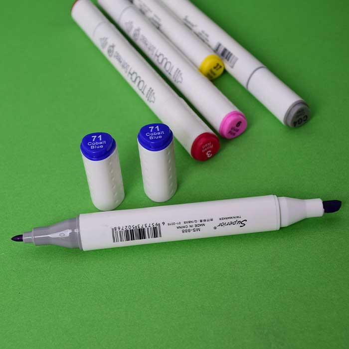 Touch double-headed art marker (Price For 1 Piece)