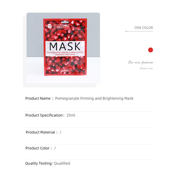 Pomegranate Firming and Brightening Mask
