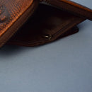 Crocodile Alligator Vintage Mens Leather Wallet Purse | Zipper Pouch Elegant Casual Stylish Compact Card Holder Purse