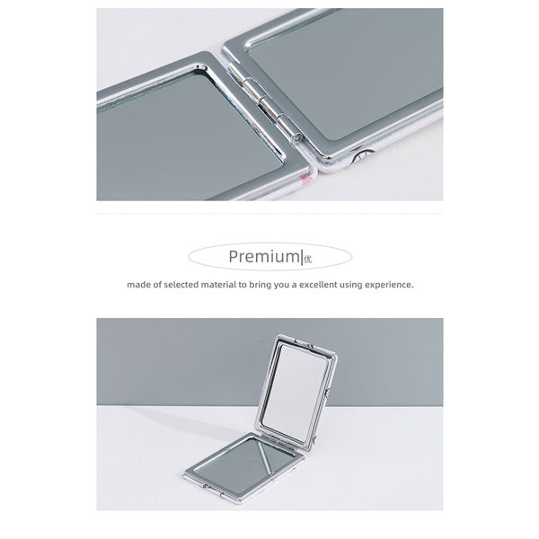 Watercolour Collection Portable Rectangular Compact Mirror