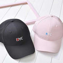 Stylish embroidery baseball cap (pink)