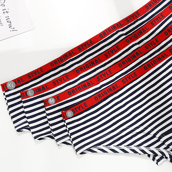 Color Contrast Striped Women's Panty