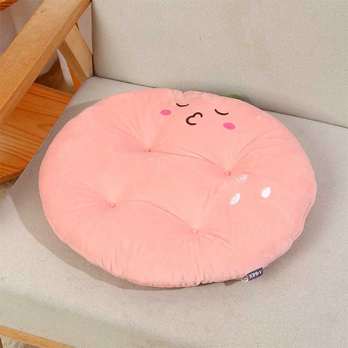 Fruit Series Strawberry PP Foam Holes Cushion(Pink)