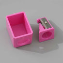 Dual-Hole Rectangular Pencil Sharpener