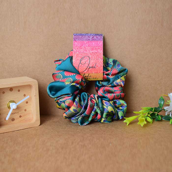 Silk Mini Scrunchies hair band