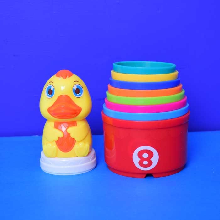 Small duck round folding cup 