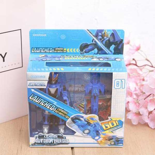 Transformer kids toy blue